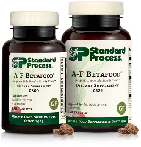 af beta food|Standard Process Inc. A.